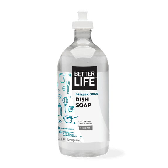 Better Life Dishwashing Soap - Unscented - 22 fl oz