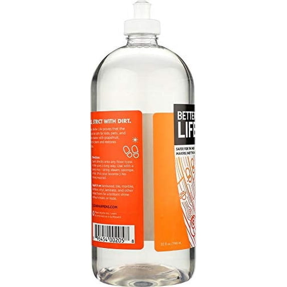 Better Life, Simply Floored, Natural Floor Cleaner, Citrus Mint, 32 oz (Pack of 2)