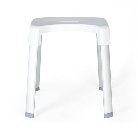 Better Living 70095 SMART 4 Shower Rust Proof Non Slip Aluminum Bench, White