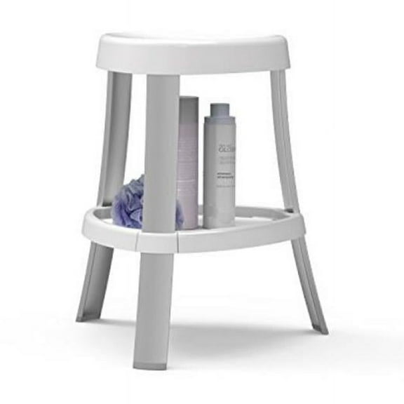 Better Living Spa Shower Seat with Shelf, White