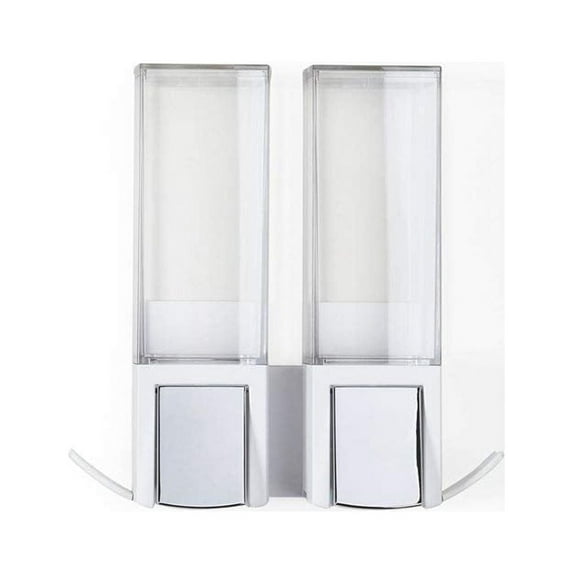 Better Living Wall Mount Shower Dispenser 2 Chamber