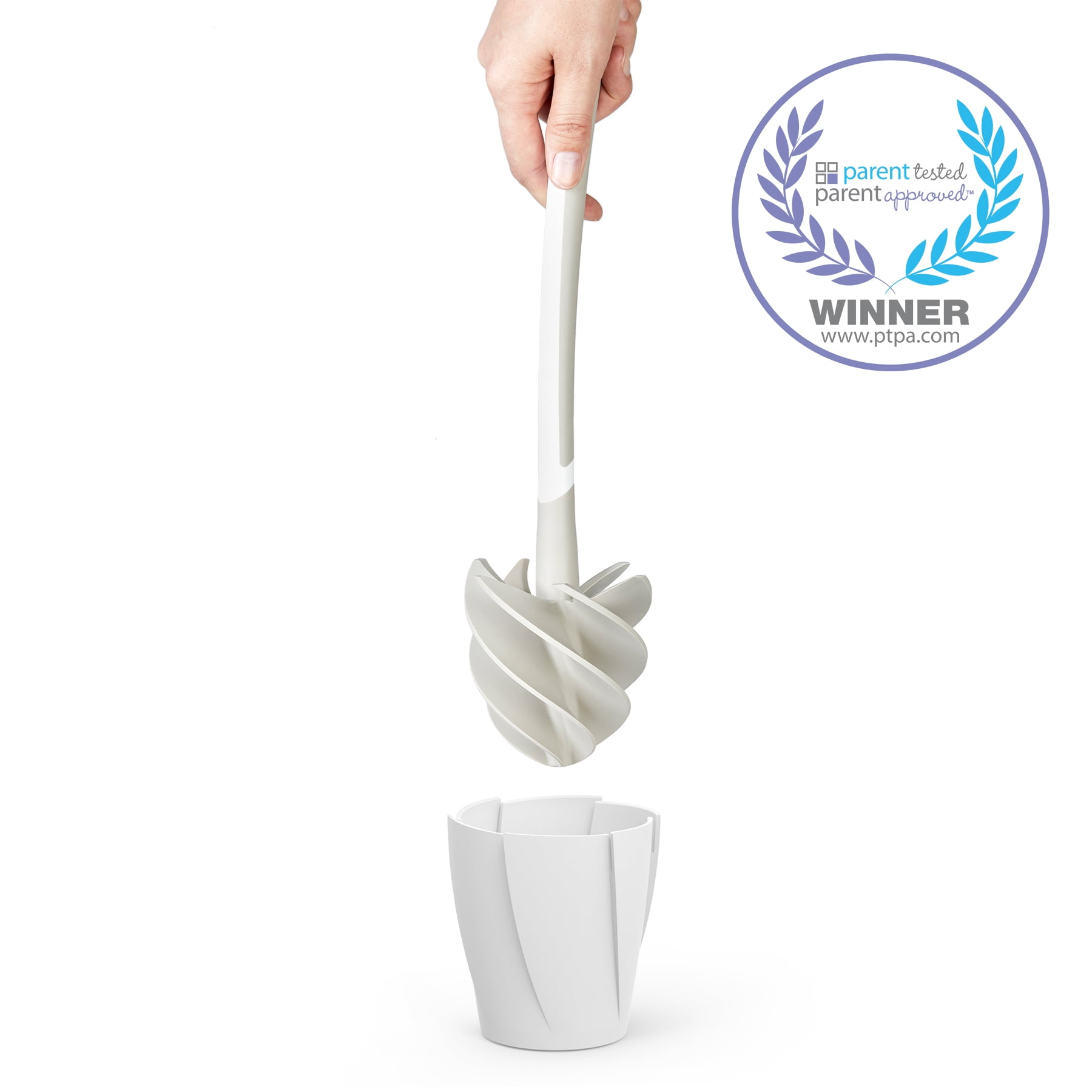 Better Living Looeez Hygienic Toilet Squeegee - White