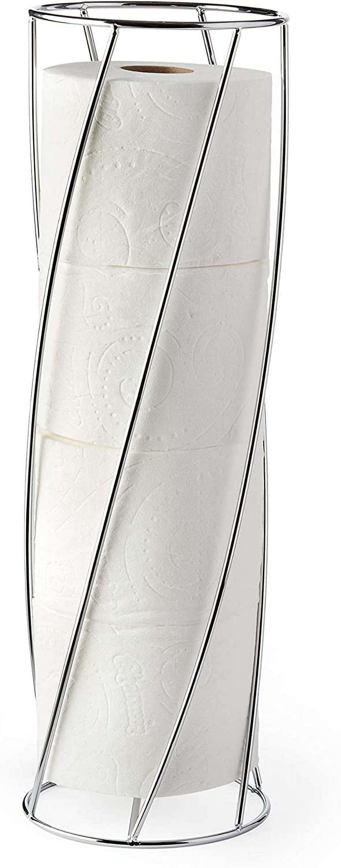 Better Living Products 53740 TWIST Toilet Paper Reserve, Holds 4Jumbo