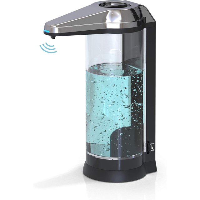 Better Living Products 70181 Touchless Clear Chamber Hands Free Soap