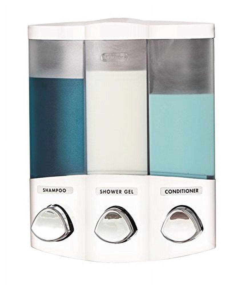 Dispensador de jabón profesional - EURO TRIO CHROME - Better Living  Products - de pared / de ABS / manual