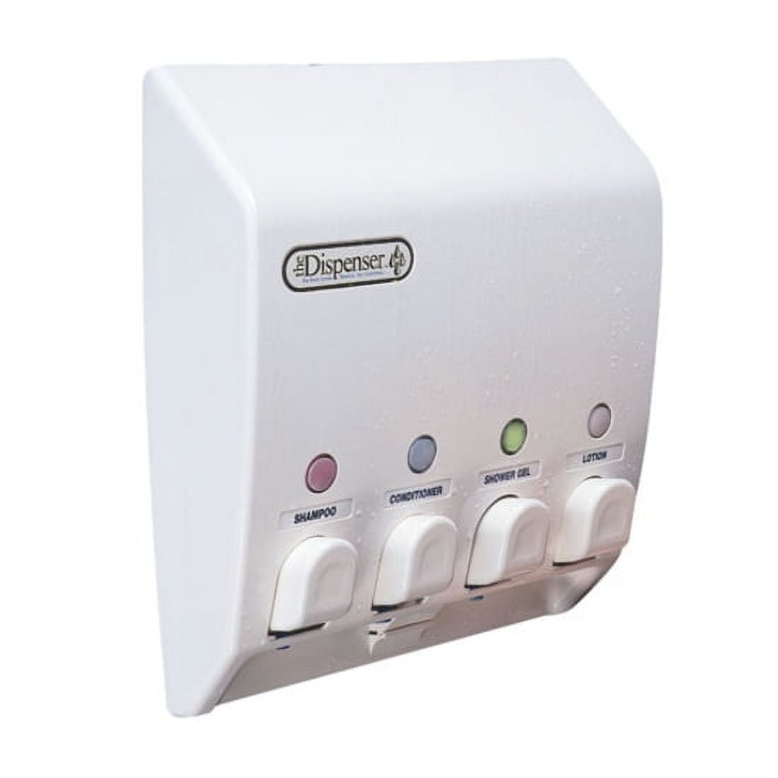 ULTI-MATE Shower Dispenser 4 Chamber Caddy  Liquid Soap Dispenser - Wall  Mounted Soap Dispenser, Shower Soap Dispenser – Better Living Products USA