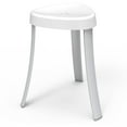 Better Living SPA Seat Shower Stool, White Comfortable Bath Tub Bench