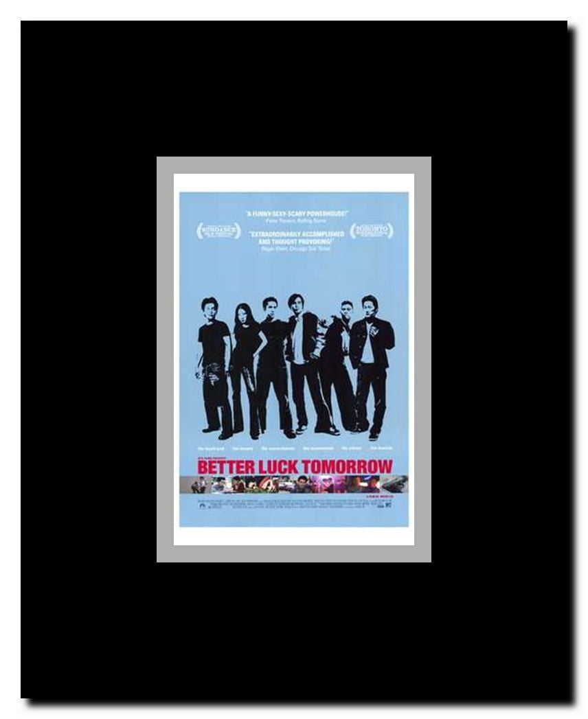 Better Luck Tomorrow Framed Movie Poster