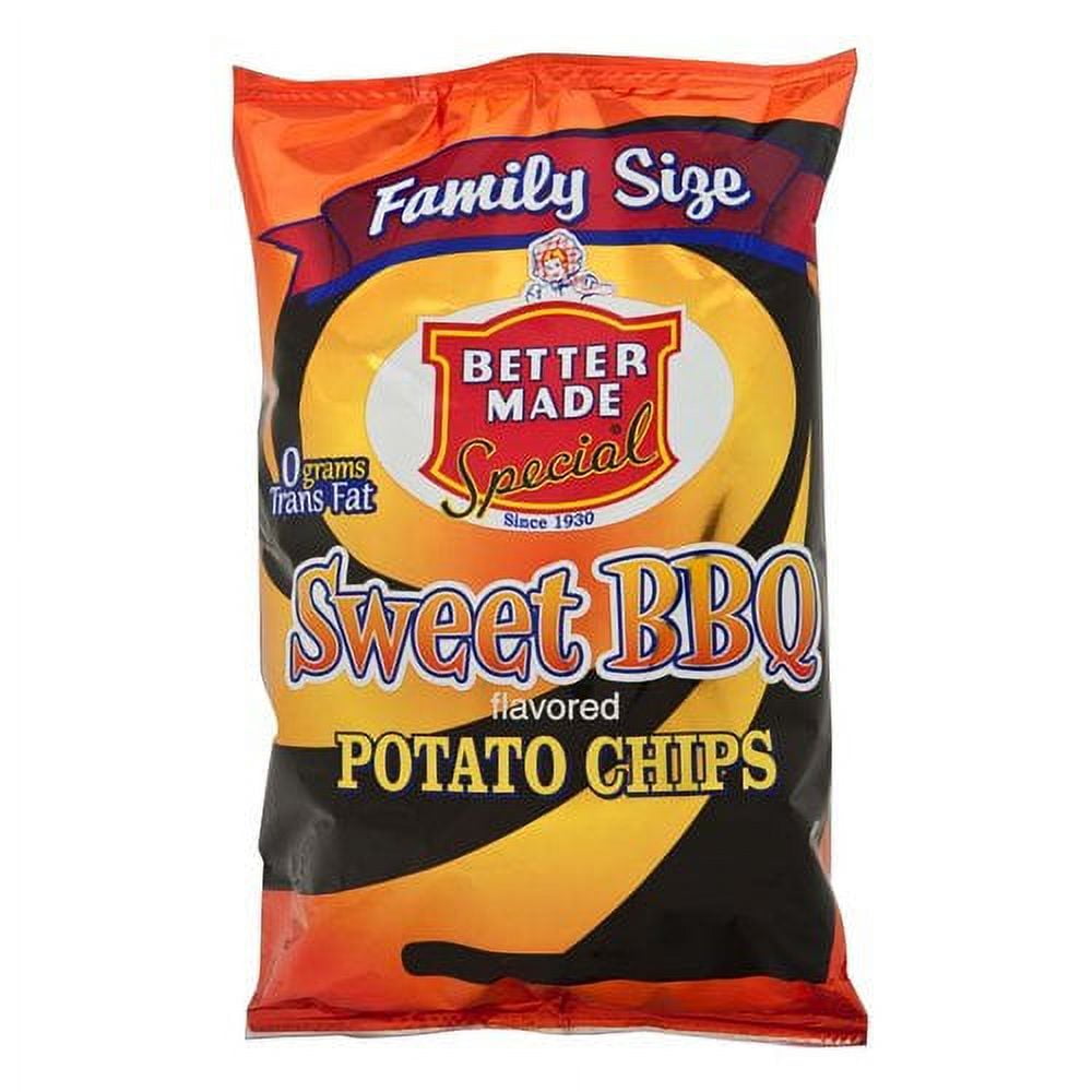 Better Made Special Sweet BBQ Potato Chips Family Size, 9.5 Oz.