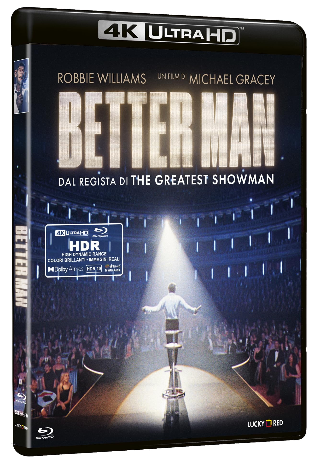 Better Man (4K UHD (4K Ultra HD) Robbie Williams Jonno Davies