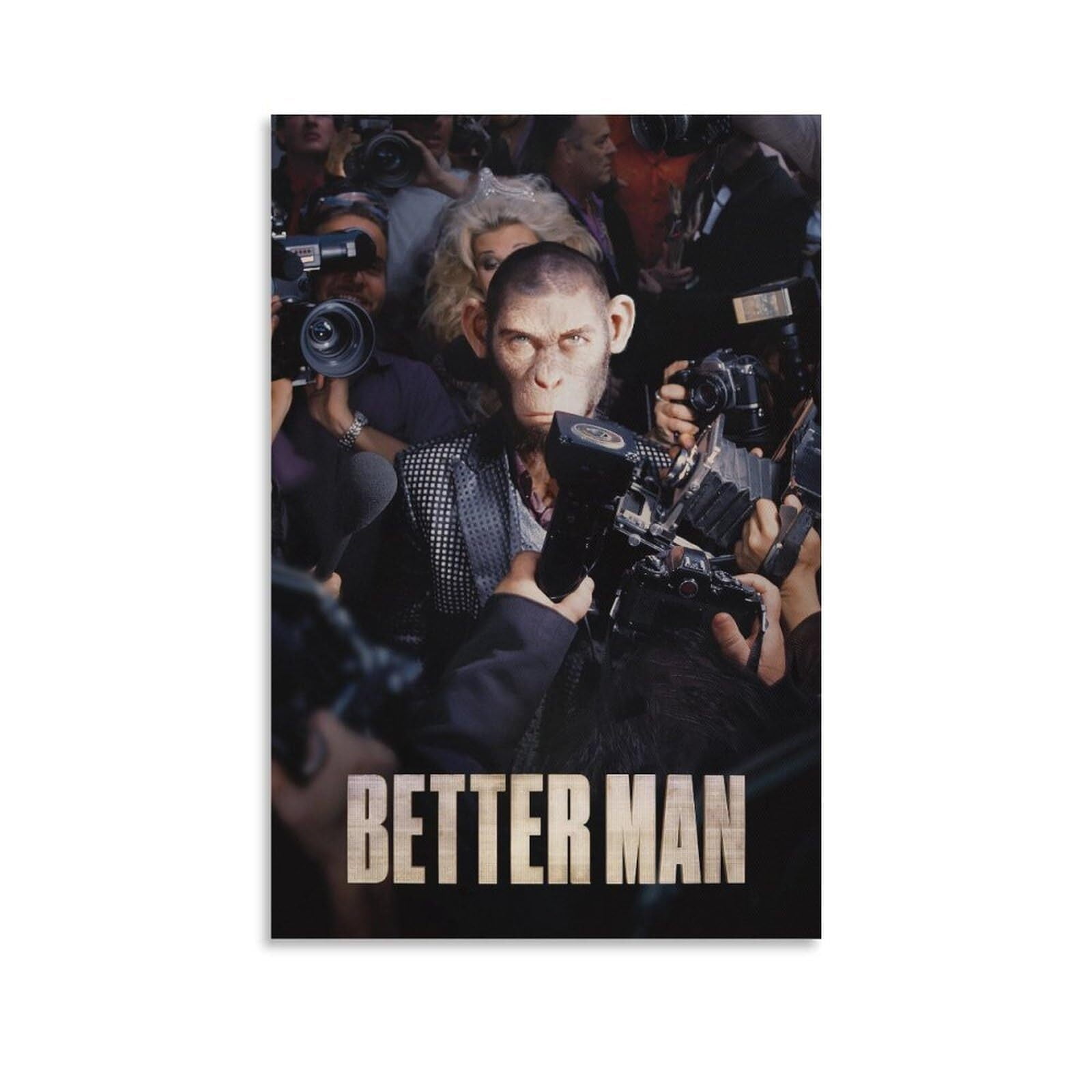 Better Man Movie Poster Canvas Wall Art Movie Poster Room Decor Wall