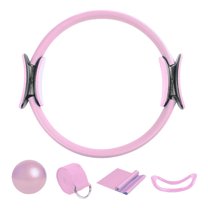 High Value Fitness & Yoga 5 Piece Set Better Me Pilgots Kit for Women with Booty Bands Resistance Band for Glutes and Stretching