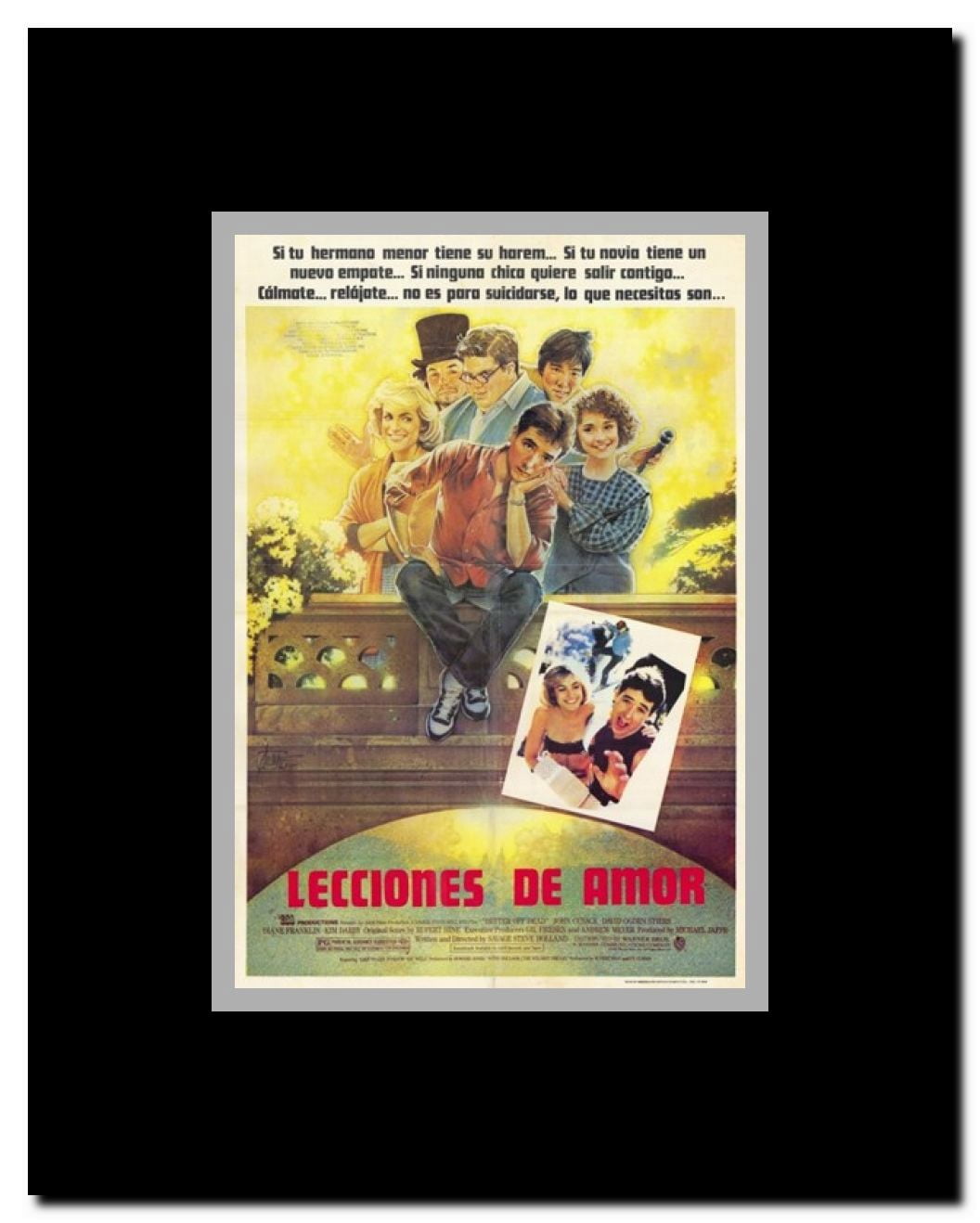 Better Off Dead Framed Movie Poster