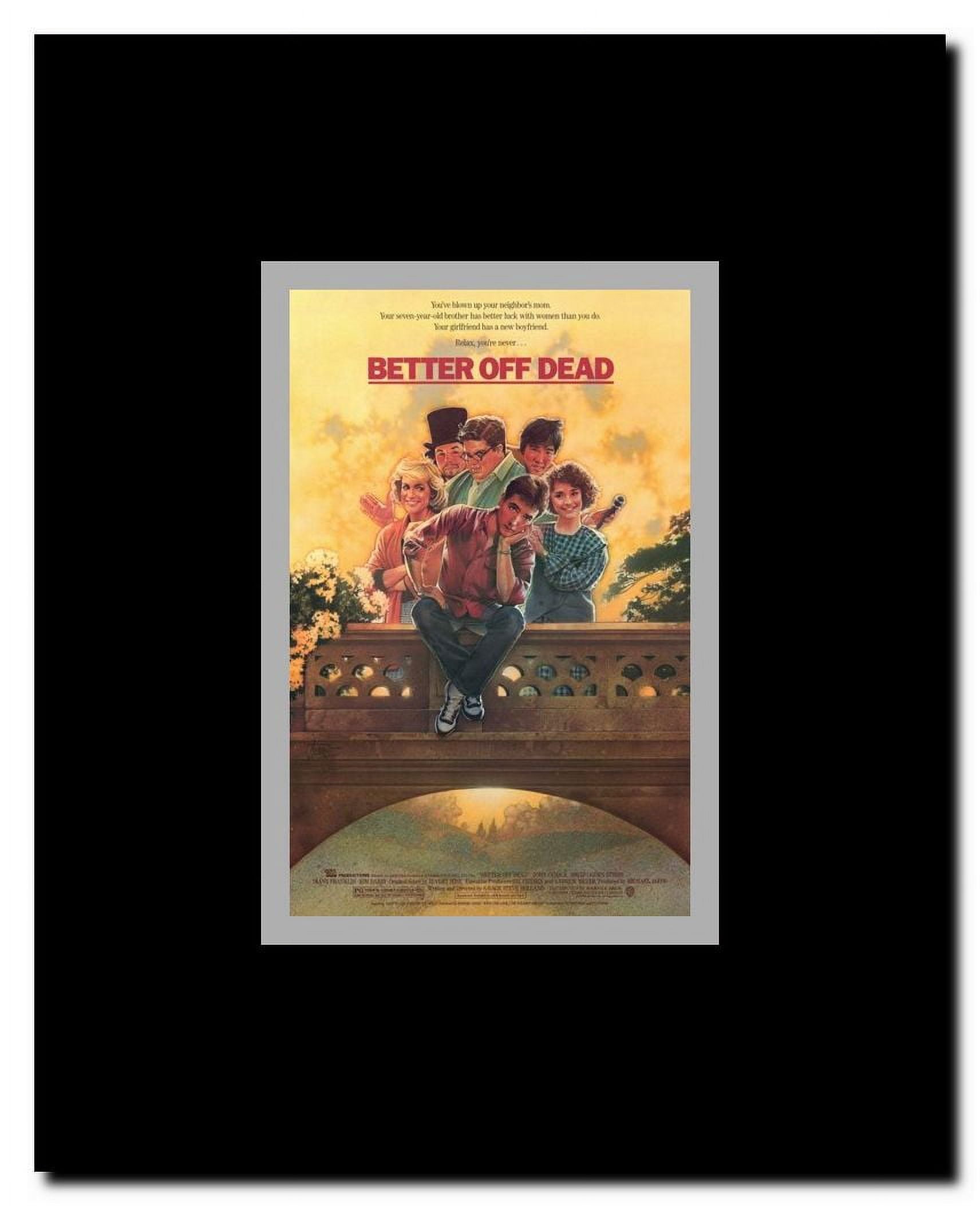 Better Off Dead Framed Movie Poster