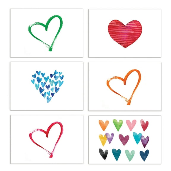 Better Office All Occasion Greeting Cards with Envelopes 4" x 6" Assorted Designs 100/Pack (64563)