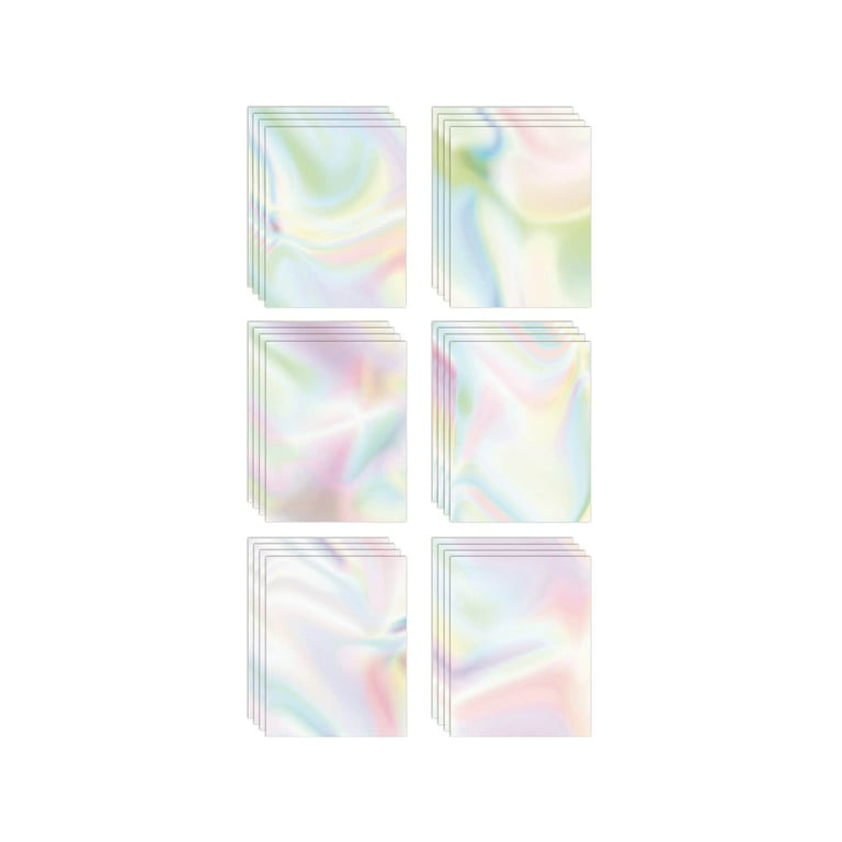 Better Office Paper Assorted Holographic Watercolor Designs 100/Pack (64506)