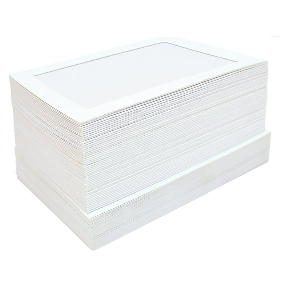 Better Office Photo Frame Note Cards with Envelopes 4.75" x 6.8" White 50/Pack (64600-50PK)