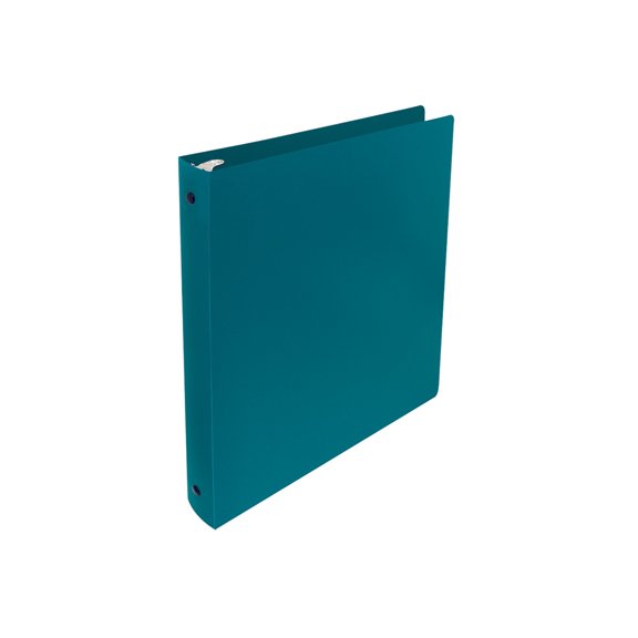 Better Office Products, 3 Ring Poly Binder with Pocket, 1 Inch, Letter Size, 4 Pack-Assorted Colors