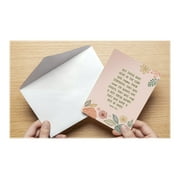 Better Office Products 50-Pack Inspirational Christian Greeting Cards with Envelopes, 6 Bible Verses, 6 Designs, 4 x 6 Inch, Encouragement Cards, Scripture Notecards for All Occasions