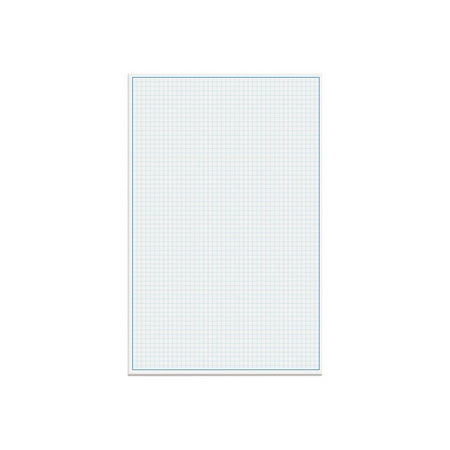 Better Office Products - Graph paper pad - gummed - - 25 sheets / 50 pages - white paper - quadrant