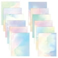 Better Office Products Stationery Paper, 100 Sheets, Watercolor Writing
