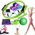thumbnail image 1 of Better Me Pilates Essentials Kit for Women, Better Me Pilates Kit, Pilates Essential Kit Better Me, Home Pilates Kit Better Me with Yoga Ball 25cm Figure 8 Resistance Yoga Bands, 1 of 8