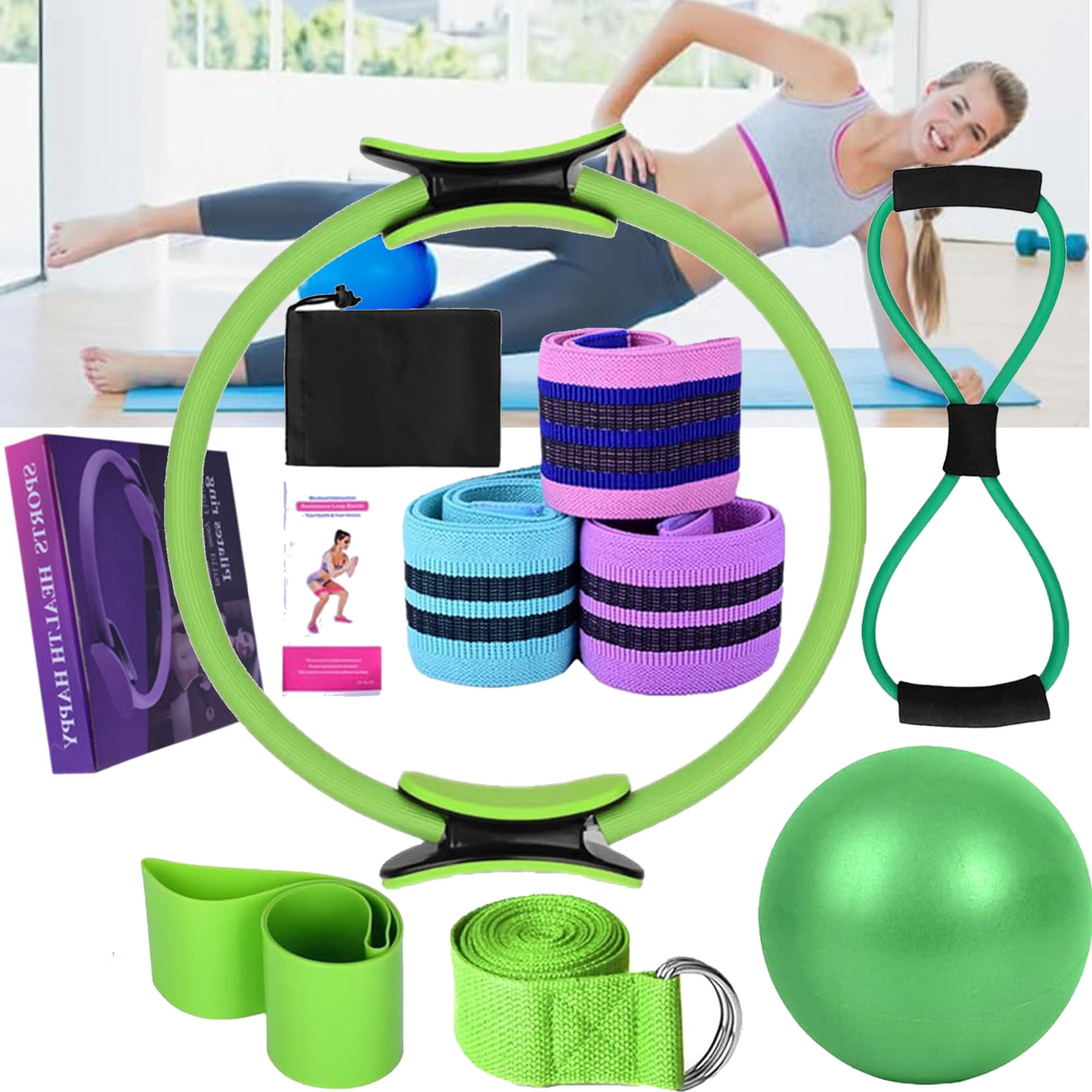 Genérico Pilates Essentials Kit For Women, Conveniente Genérico Pilates Essentials Kit For Women, Conveniente
