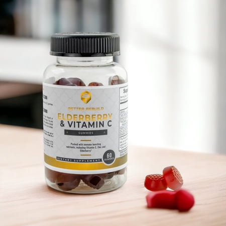 Better Rebuild Elderberry and Vitamin C Gummies