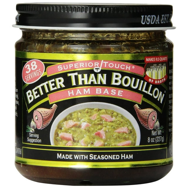 Better Than Bouillon Rich Ham Base, Blendable, Ideal for Soups, Sauces
