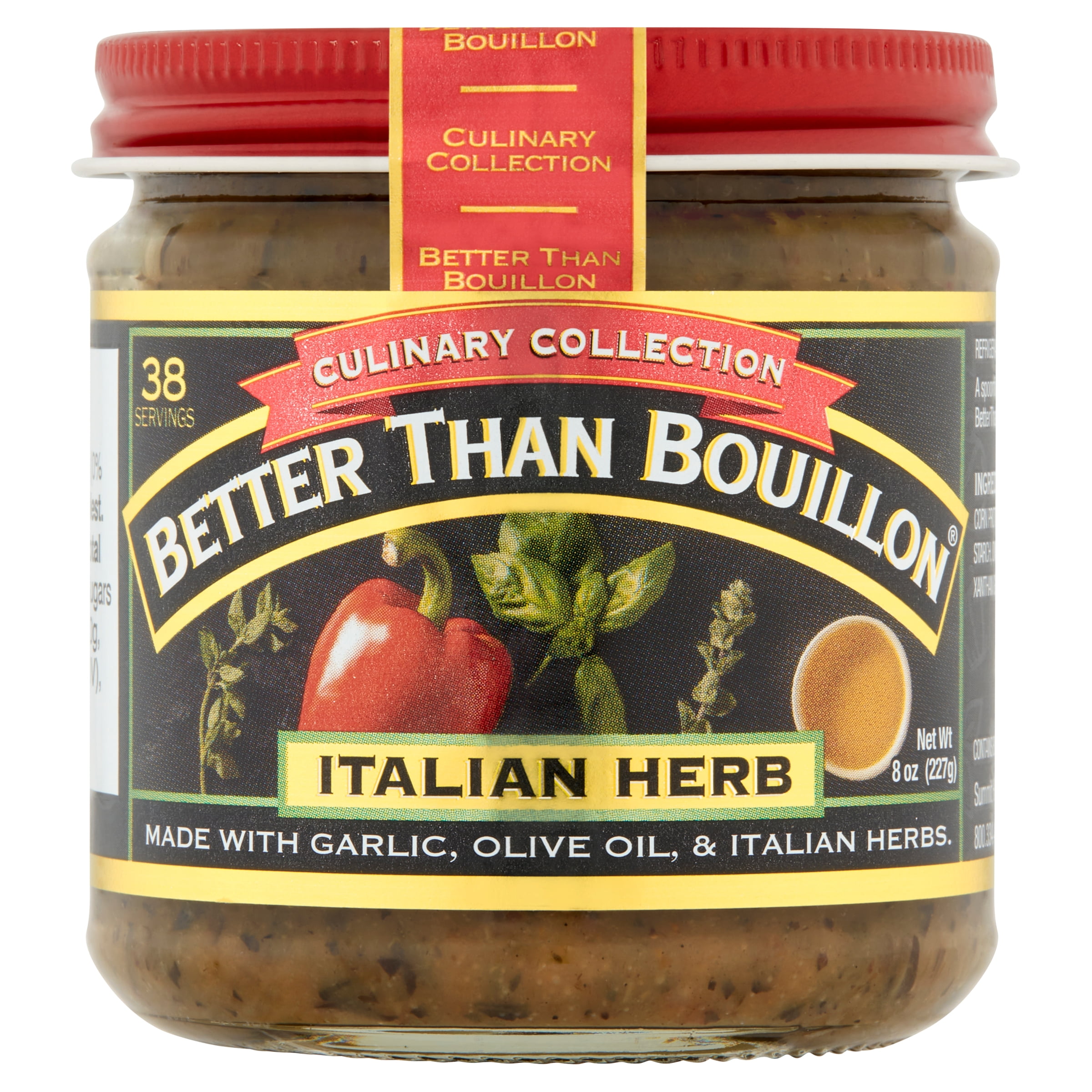 Better Than Bouillon Culinary Collection Italian Herb Base, 8 oz Jar