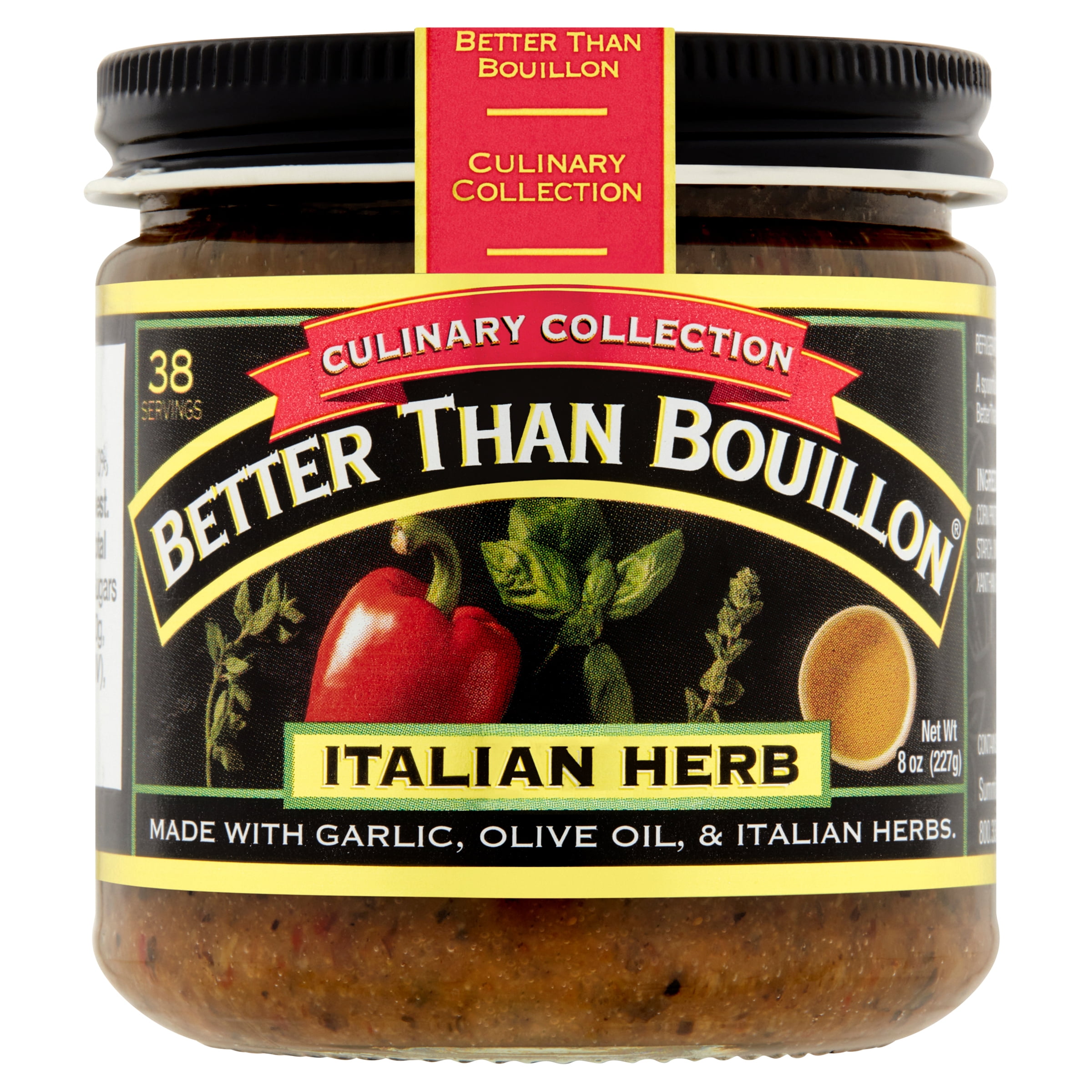 Better Than Bouillon Culinary Collection Italian Herb Base, 8 oz Jar