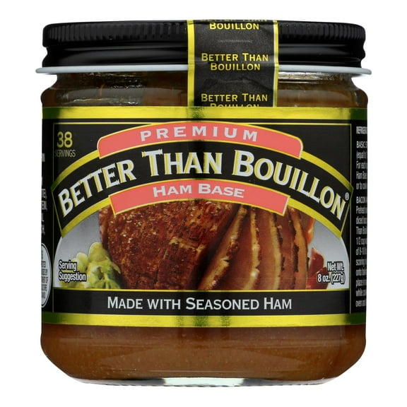 Better Than Bouillon Premium Ham Base, Made with Seasoned Ham 8oz (6 Pack)