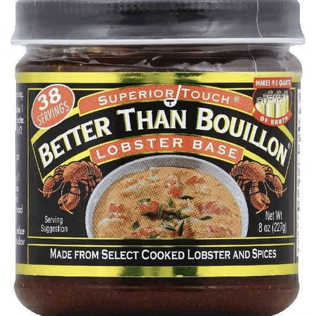 Better Than Bouillon Lobster Base, Made from Select Cooked Lobster, 2-Pack 8 oz. Jar