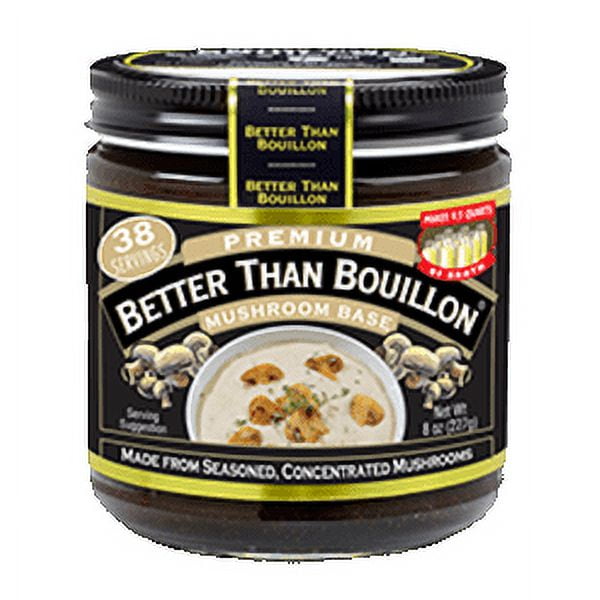 Better Than Bouillon Mushroom Base, 6Pack Case 8 oz. Jars