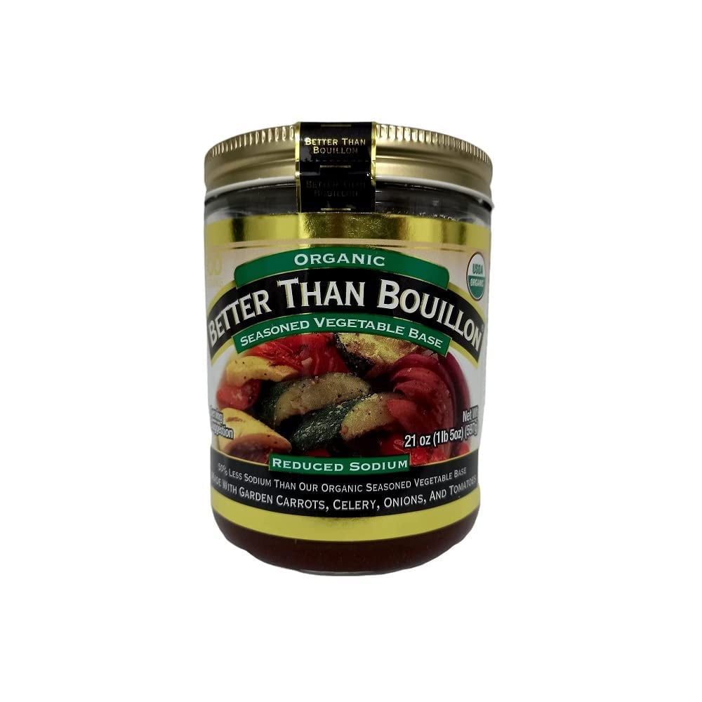 Better Than Bouillon Organic Seasoned Vegetable Base, 21 oz, 100