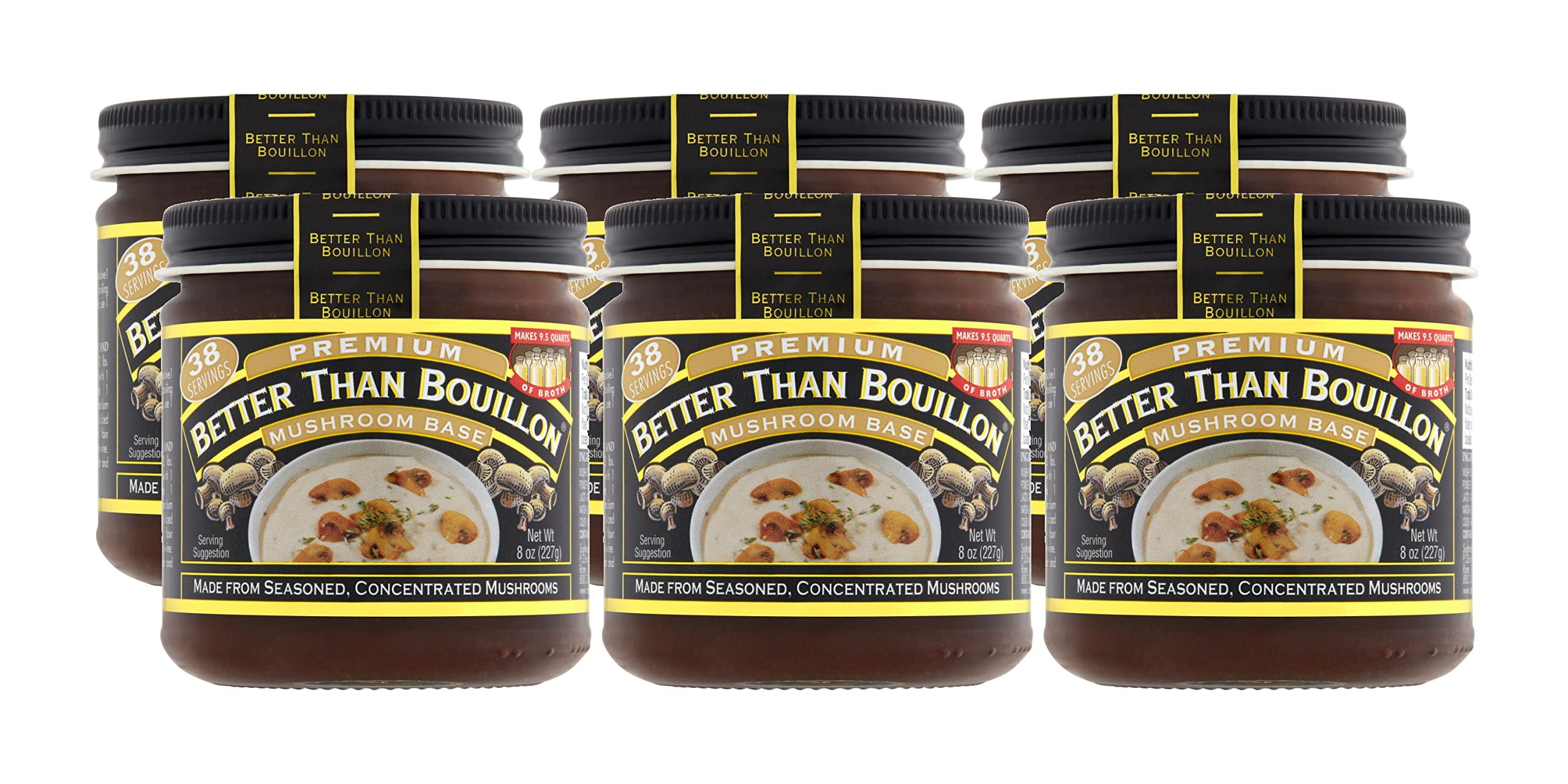 Better Than Bouillon Premium Mushroom Base, Made from Seasoned