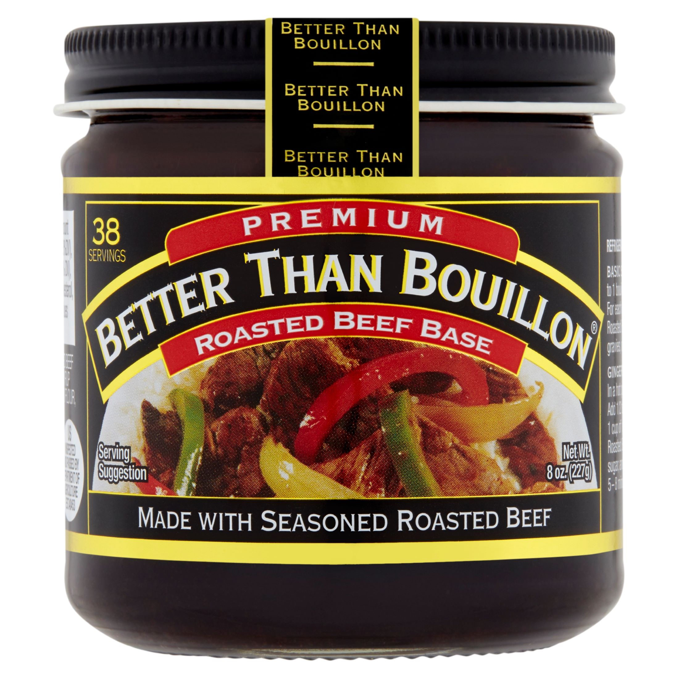 Better Than Bouillon Roasted Beef Base Shelf Stable 8 Oz Jar For Rich Better Than Bouillon Roasted Beef Base Shelf Stable 8 Oz Jar For Rich