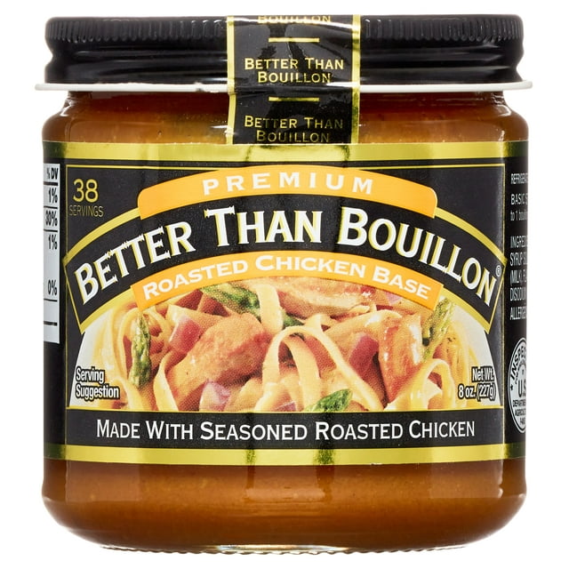 Better Than Bouillon Premium Roasted Chicken Base, 8 oz Jar