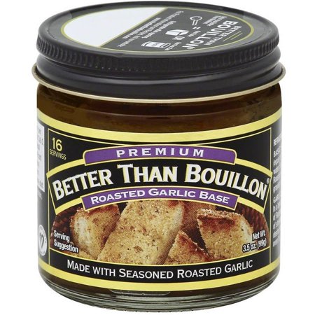 Better Than Bouillon Premium Roasted Garlic Base, 3.5 oz, (Pack of 8)