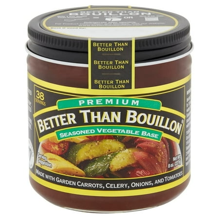 Better Than Bouillon Seasoned Vegetable Base -- 8 oz