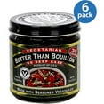 Better Than Bouillon Vegetarian No Beef Base, 8 oz, (Pack of 6)