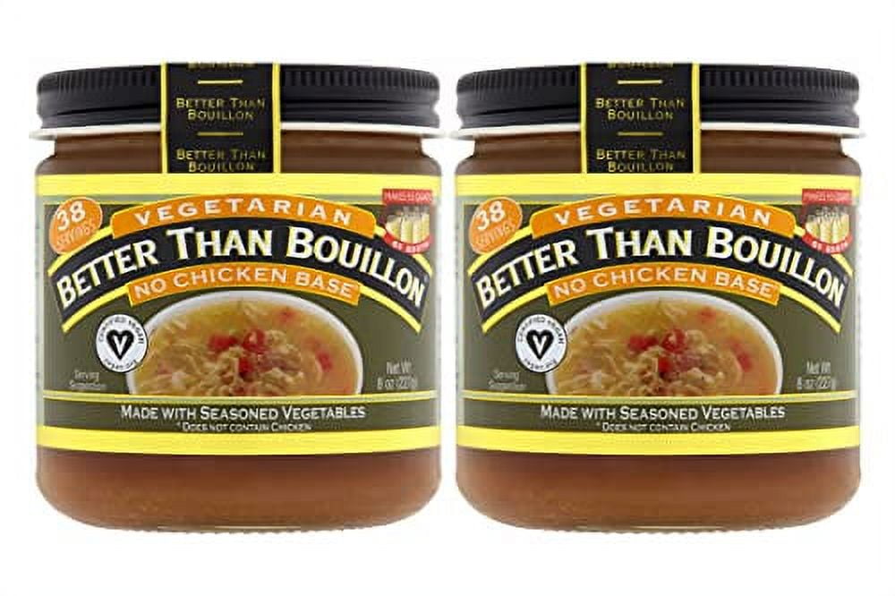 Better Than Bouillon Vegetarian No Chicken Base, 8 Oz