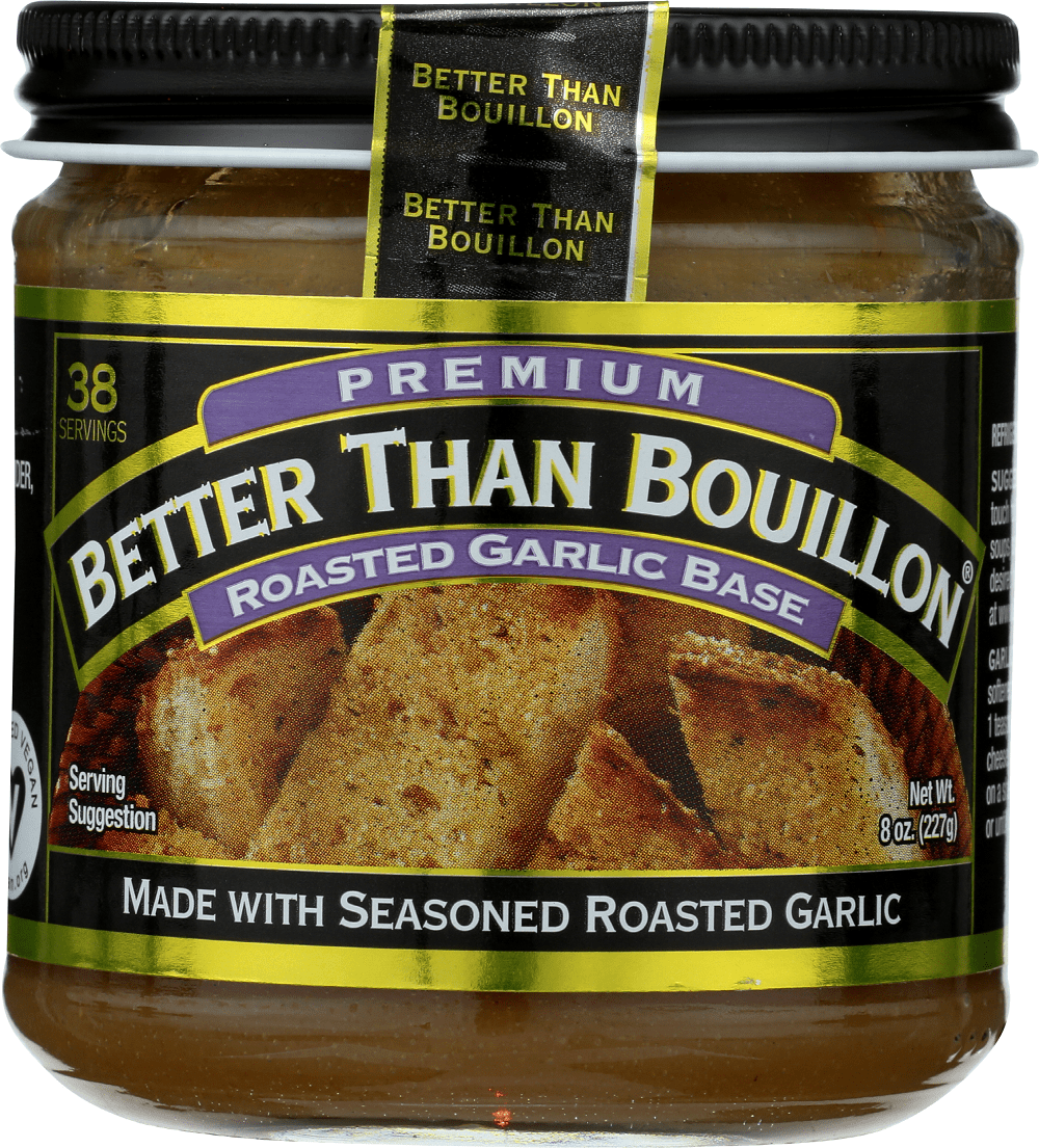 Better Than Bouillon Roasted Garlic Base, 8 oz - Greatland Grocery