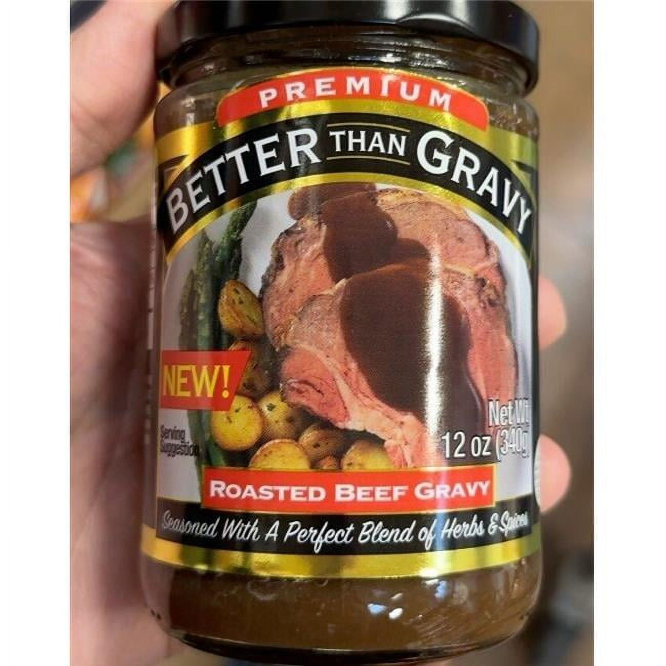 Better Than Gravy 2203202 12 oz Roast Beef Seasoning Mix Pack of 12
