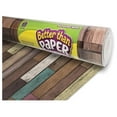 Better Than Paper Bulletin Board Roll, 4 Ft X 12 Ft, Reclaimed Wood
