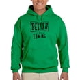 thumbnail image 1 of Better Things Are Coming. Hoodie Men -Image by Shutterstock, Male Small, 1 of 4