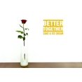 thumbnail image 1 of Better Together Cake & Ice Cream Food Vinyl Wall Decal for Home - Soda Food Treat Love Eat Snack Dinner Cute Wall Décor Bedroom Living Room Entry - Removable High Tact - Size: 24 In x 40 In, 1 of 3