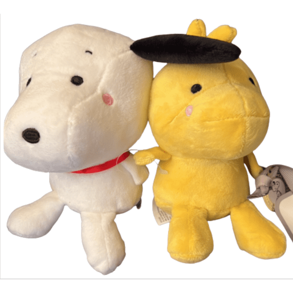 Better Together Peanuts Snoopy and Woodstock Magnetic Plush, 5.25"