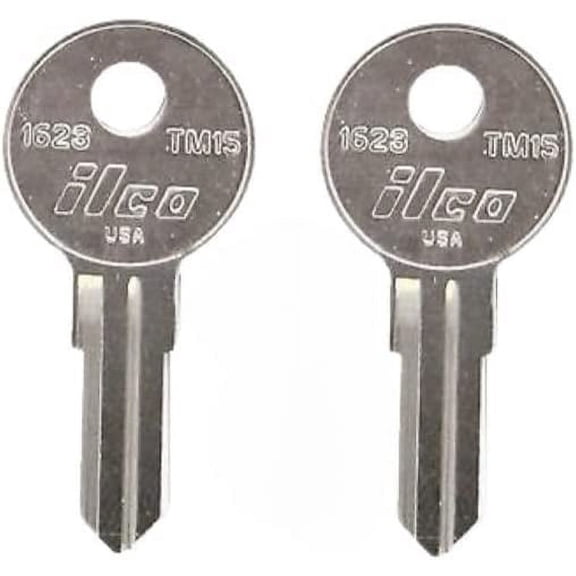 Better  Tool Box J213 Lock Keys, 2 J213 Keys (J213), Silver, New and Replaceable Keys, 2 J213 Keys (J213), Fits Better  Tool Box and Tool Chest (J213)
