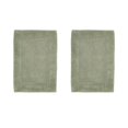 thumbnail image 1 of Better Trends Edge 100% Cotton 2 Piece Set (17" x 24" | 17" x 24") Bath Mat Rug - Sage, 1 of 5